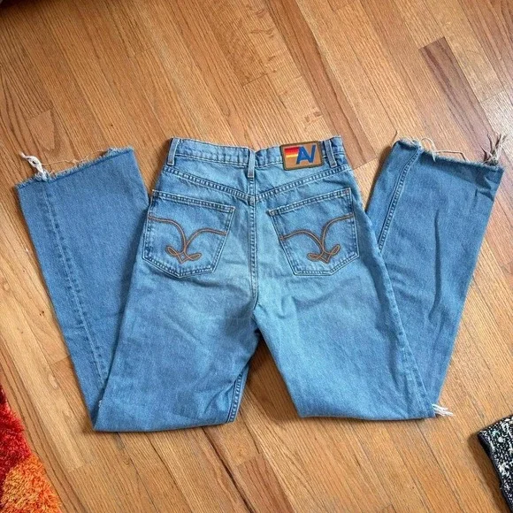 Aviator Nation High Rise Baggy Jeans - Picture 2 of 7